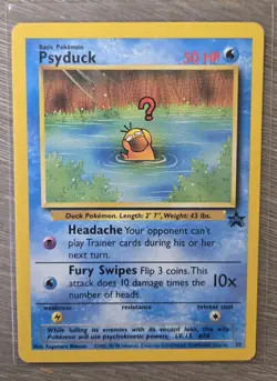 Pokemon TCG Psyduck WOTC Promo Card 20/53 Regular LP Condition - Image 1