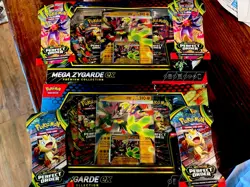 Pokemon TCG Mega Zygarde EX Promo Holo Premium Collection XY Evolutions - Image 1