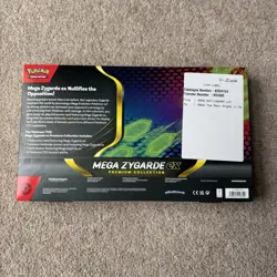 Pokemon TCG Zygarde Mega Zygarde ex Premium Collection Box Booster Promo EN - Image 3