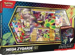 Pokemon TCG Mega Zygarde ex Premium Collection 8 Booster Packs - New Sealed AU - Image 3