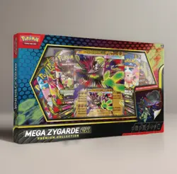 Pokemon TCG Mega Zygarde EX Premium Collection Box 2 Cards Jumbo Promo EN - Image 1