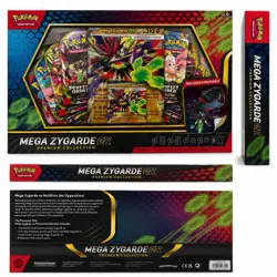 Pokemon TCG Mega Zygarde EX Premium Collection Box 2 Cards Jumbo Promo EN - Image 2
