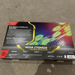 Pokemon TCG Mega Zygarde ex Premium Collection Brand New sealed slightly ripped - Image 3