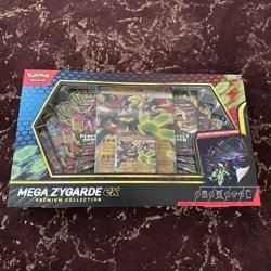 Pokemon TCG Mega Zygarde ex Premium Collection Brand New sealed slightly ripped - Image 1