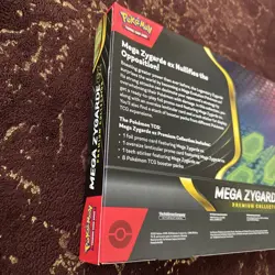 Pokemon TCG Mega Zygarde ex Premium Collection Brand New sealed slightly ripped - Image 4