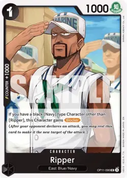 Ripper OP11-096 A Fist of Divine Speed Regular Mint One Piece TCG Card - Image 1