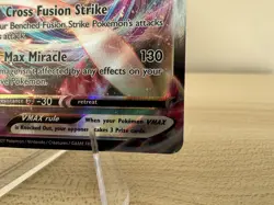 Mew VMAX 114/264 Fusion Strike Ultra Rare Pokemon Card Full Art Holo TCG NM #1 - Image 5
