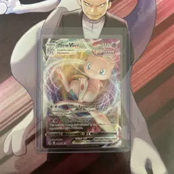 Pokemon TCG Mew Vmax Fusion Strike 114/264 Holo Ultra Rare - Image 1