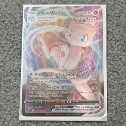 Mew VMAX 114/264 Fusion Strike Full Art Holo Ultra Rare Pokemon TCG English 2021 - Image 1