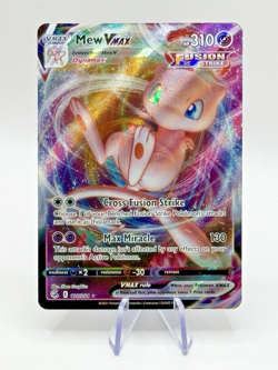 Pokemon TCG Mew VMAX - 114/264 - Fusion Strike - Ultra Rare Holo Card - Image 1