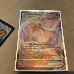 Pokemon TCG Mew Vmax Fusion Strike 114/264 Holo Ultra Rare - Image 1
