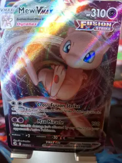 Pokemon TCG Mew VMAX 114/264 Swsh08: Fusion Strike Holo Ultra Rare - Image 1