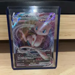 Pokemon TCG Mew Vmax Fusion Strike 114/264 Holo Ultra Rare - Image 1
