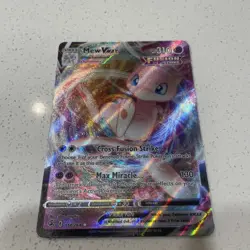 Pokemon TCG Mew Vmax Fusion Strike 114/264 Holo Ultra Rare - Image 1