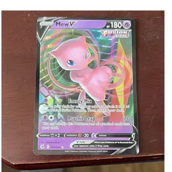 Pokemon TCG Mew VMAX 114/264 SWSH08 Fusion Strike Ultra Rare Holo 310 HP 2021 - Image 1