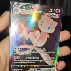 Mew VMAX 114/264 SWSH08 Fusion Strike Holo Ultra Rare Pokemon TCG Card - Image 2