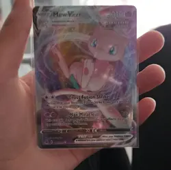 Mew VMAX 114/264 SWSH08 Fusion Strike Holo Ultra Rare Pokemon TCG Card - Image 4