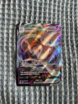 Pokemon Mew VMAX Full Art Holo Ultra Rare TCG Card 114/264 Fusion Strike - Image 1