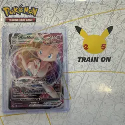 Pokemon Mew VMAX TCG Fusion Strike Holo Ultra Rare Card 114/264 NM Condition - Image 1