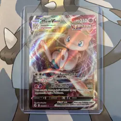 Pokemon TCG Mew Vmax Fusion Strike 114/264 Holo Ultra Rare - Image 1
