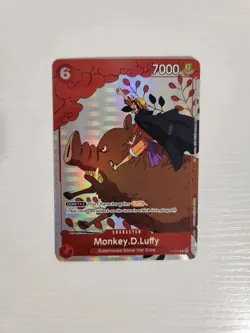 Monkey.D.Luffy P-001 (Gift Collection 2023) One Piece Promotion Cards Foil NM - Image 1