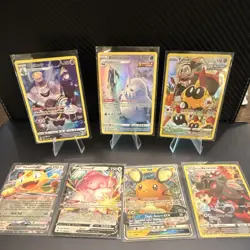 Pokemon TCG 7-Card Holo Lot Dusknoir Abomasnow Falinks Meowth GX Blissey V - Image 1