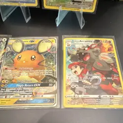 Pokemon TCG 7-Card Holo Lot Dusknoir Abomasnow Falinks Meowth GX Blissey V - Image 2