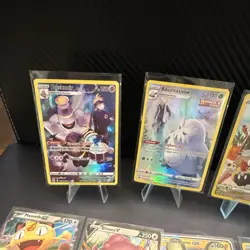 Pokemon TCG 7-Card Holo Lot Dusknoir Abomasnow Falinks Meowth GX Blissey V - Image 4