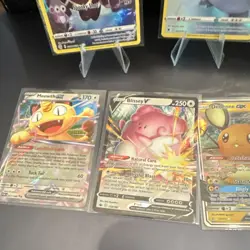 Pokemon TCG 7-Card Holo Lot Dusknoir Abomasnow Falinks Meowth GX Blissey V - Image 5