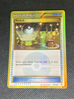Switch 163/160 - Primal Clash Pokemon Card - LP - Image 1