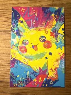 Non-TCG Pikachu Card Database Cracked Ice Holo Pikachu Peru Pokemon Card - Image 1