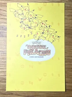 Non-TCG Pikachu Card Database Cracked Ice Holo Pikachu Peru Pokemon Card - Image 4