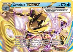 Pokemon TCG XY Breakpoint Greninja Ultra Rare Holo Card 41/122 2016 Edition - Image 1