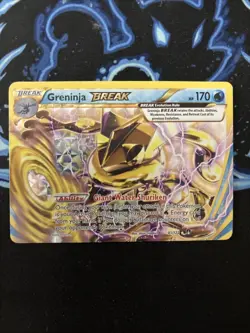 Pokemon TCG XY Breakpoint Greninja Ultra Rare Holo Card 41/122 2016 Edition - Image 2