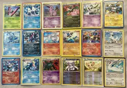 Pokemon X18 Vintage Holos & Reverse Holos Card Lot from Various sets. NM - Image 1