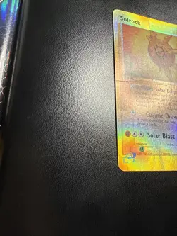 Solrock 13/100 Holo Rare Pokemon Card - Image 3