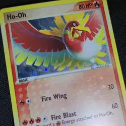 HEAVY BLEED Ho-Oh 1/17 Cosmos Holo POP Series 5 Nintendo Pokemon Card - Image 1