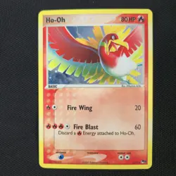 HEAVY BLEED Ho-Oh 1/17 Cosmos Holo POP Series 5 Nintendo Pokemon Card - Image 4