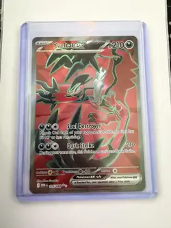 Yveltal ex 105/088 Full Art Ultra Rare Pokemon TCG Perfect Order NM - Image 1