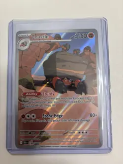 Crustle 130/086 Sv: Black Bolt Holo Illustration Rare Pokemon TCG - Image 1