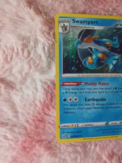 Pokemon Swampert Holo Holo Rare SWSH08: Fusion Strike 064/264 LP - Image 2