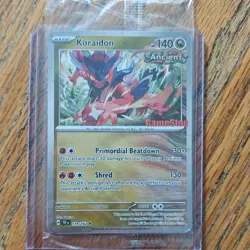 Pokemon TCG Koraidon 119/162 GameStop Promo Holo English 140 HP Sealed - Image 1
