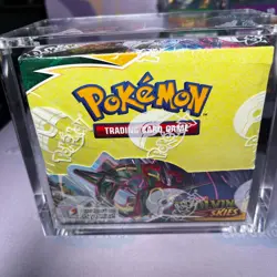 Pokemon Evolving Skies Booster Box with Acrylic Case - Image 1