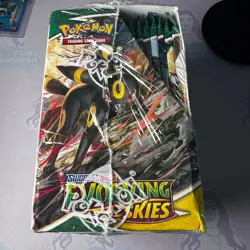 Pokemon Evolving Skies Booster Box with Acrylic Case - Image 2