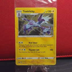 Toxtricity: Knockout Collection Sealed Promo 63/189 Cosmos Holo Rare Pokemon TCG - Image 1
