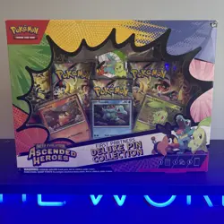Pokemon TCG Ascended Heroes First Partner Deluxe Pin Collection Box Sealed New - Image 2