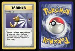 Scoop Up 78/102 Base Set Shadowless Unlimited NM/M Pokemon - Image 3