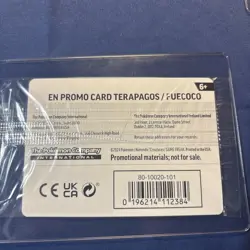 Pokemon TCG Terapagos 161/191 GameStop Promo Stamped Sealed Horizons - Image 2