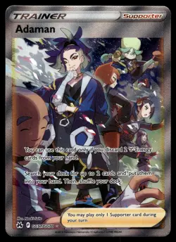 ADAMAN - GG57/GG70 Ultra Rare Crown Zenith Galarian Gallery Pokemon NM - Image 1