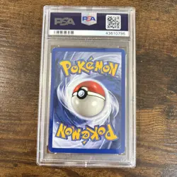 1999 POKEMON FOSSIL 1ST EDITION #32 CLOYSTER PSA 7 - Image 2